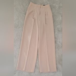 High Waisted Khaki Trousers trousers